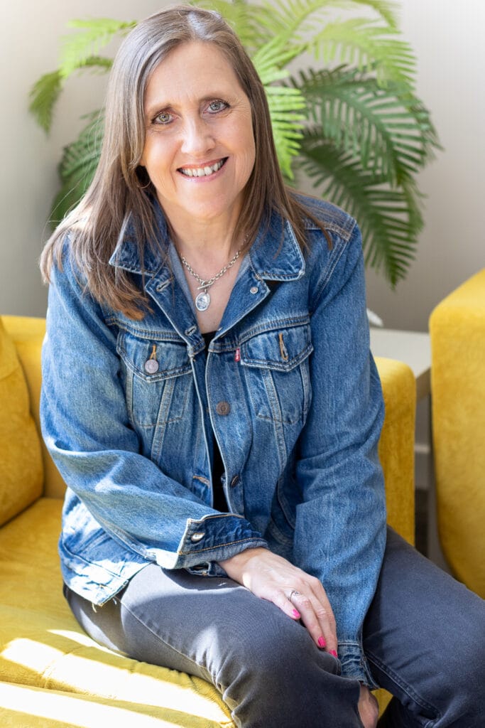 Emma in a Denim jacket